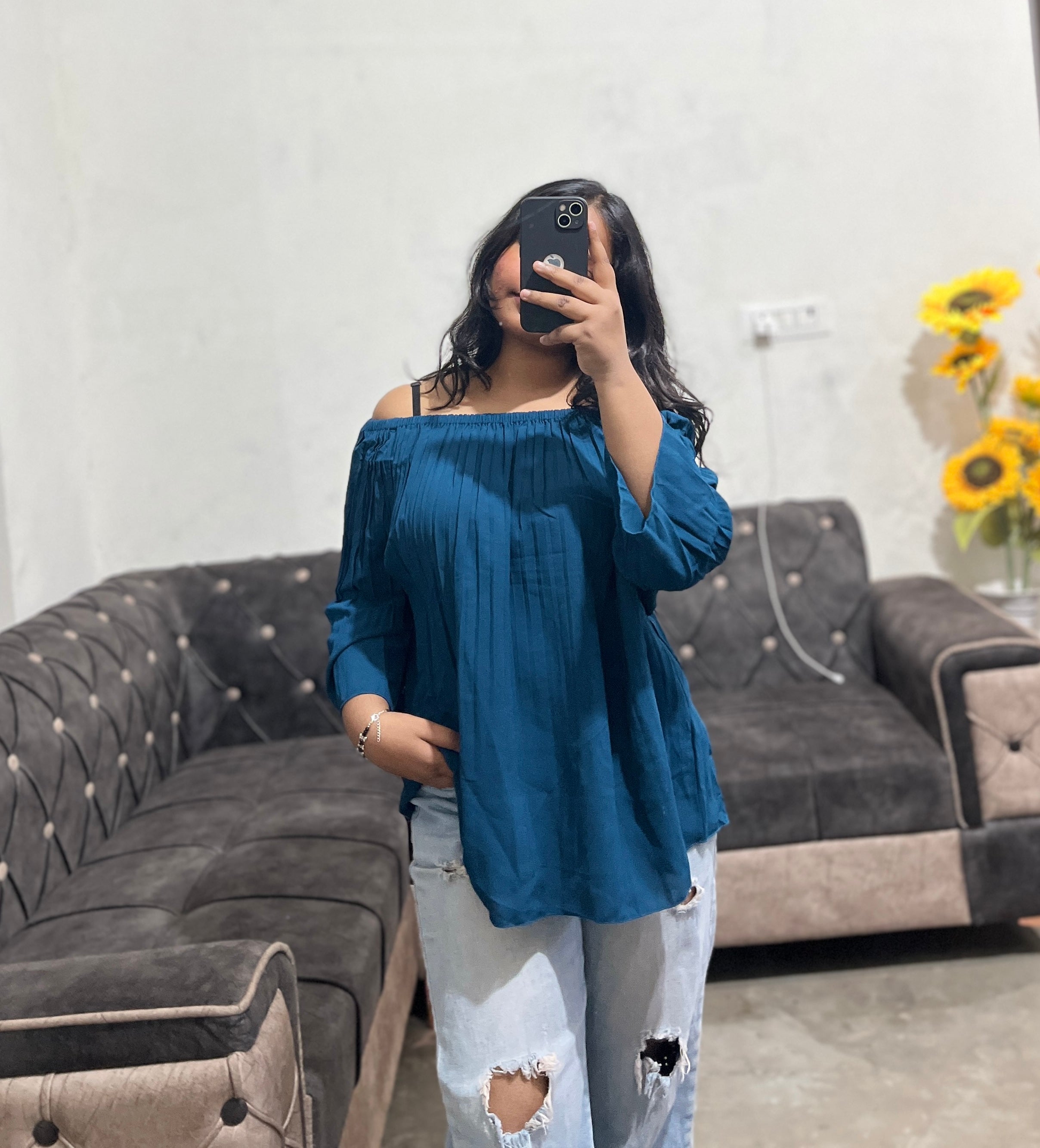 Off shoulder top
