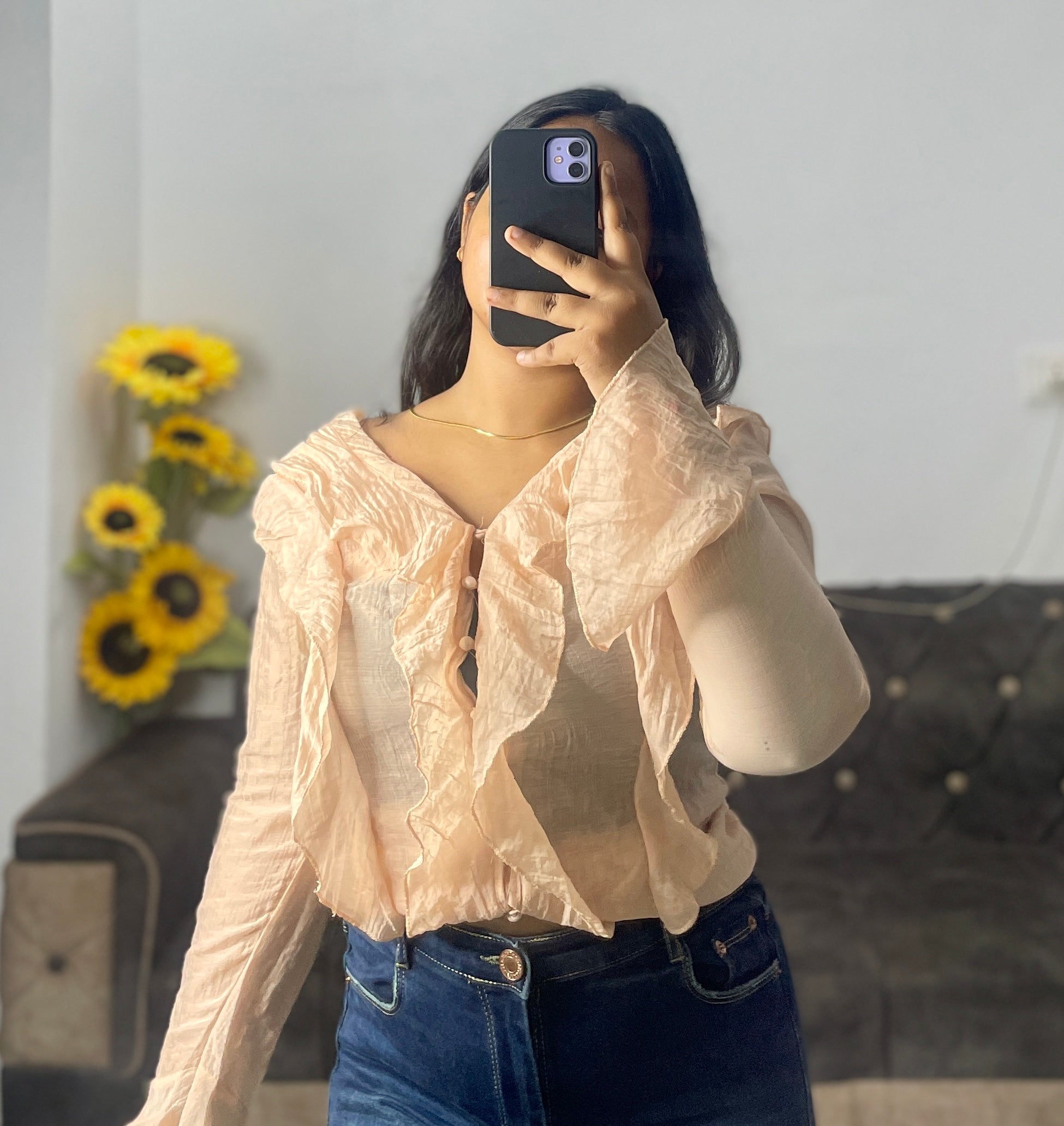 Sheer top