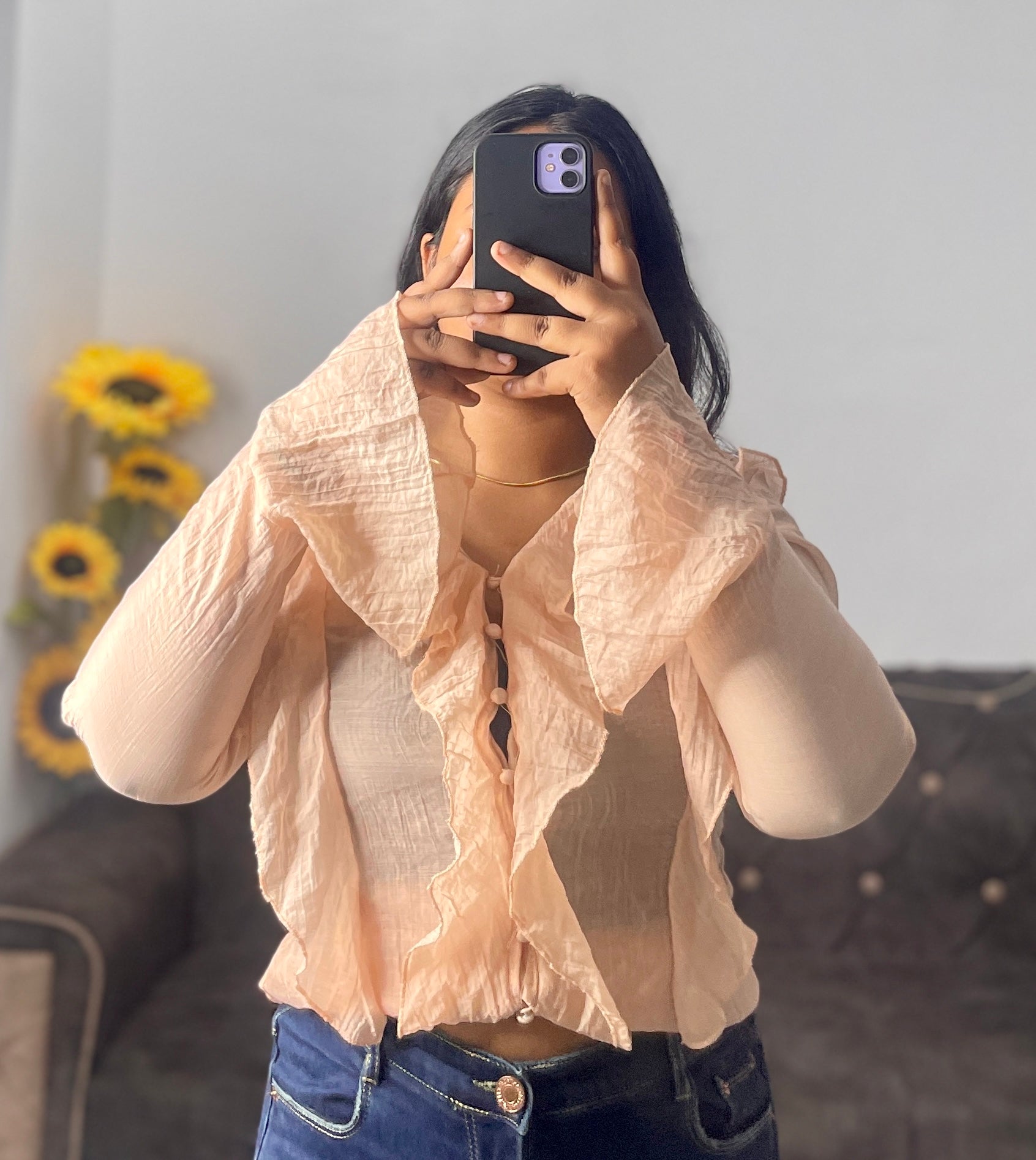 Sheer top