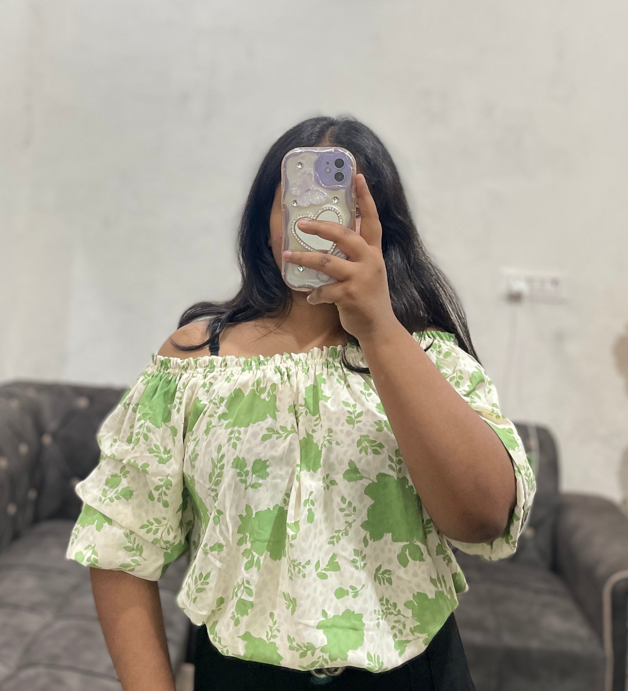 Off shoulder top