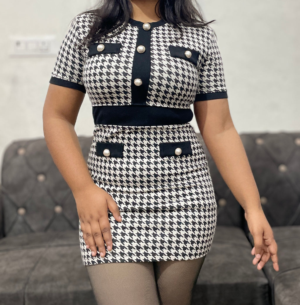 A-line imported dress