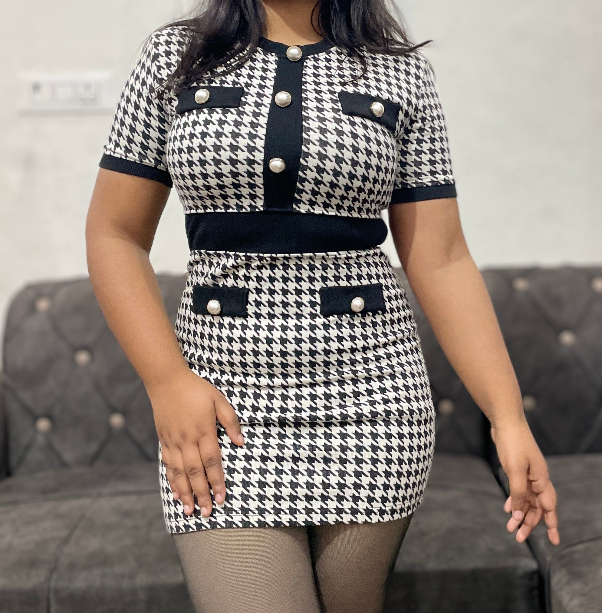 A-line imported dress