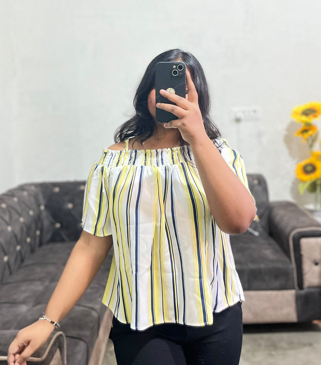 Off shoulder top