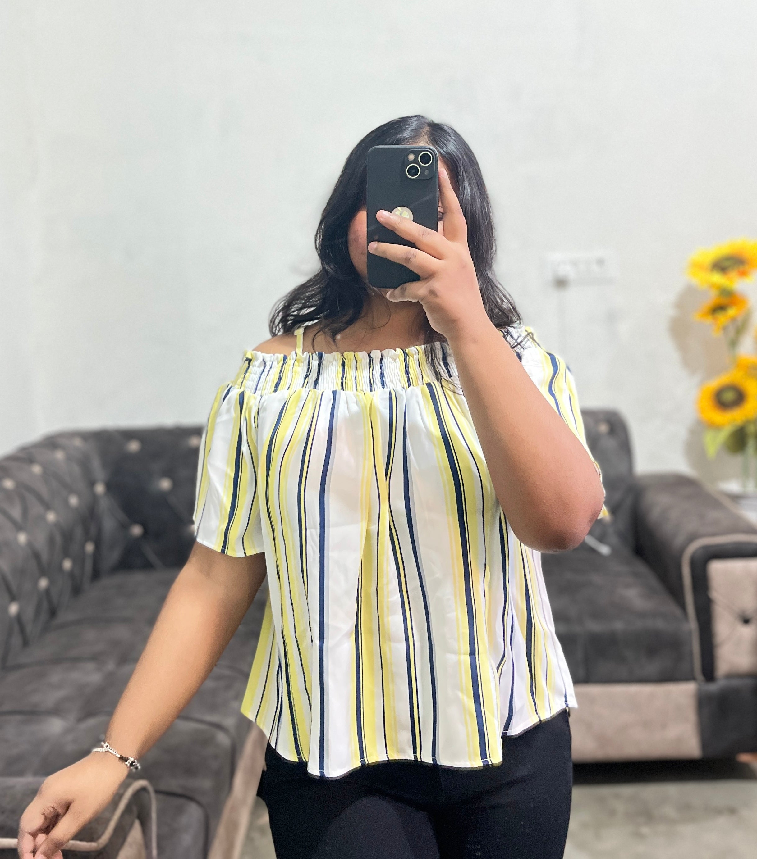 Off shoulder top