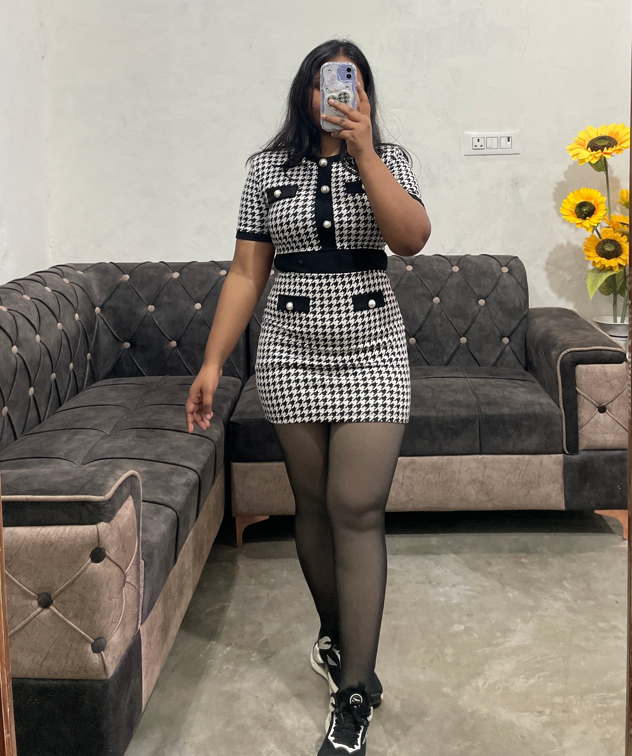 A-line imported dress