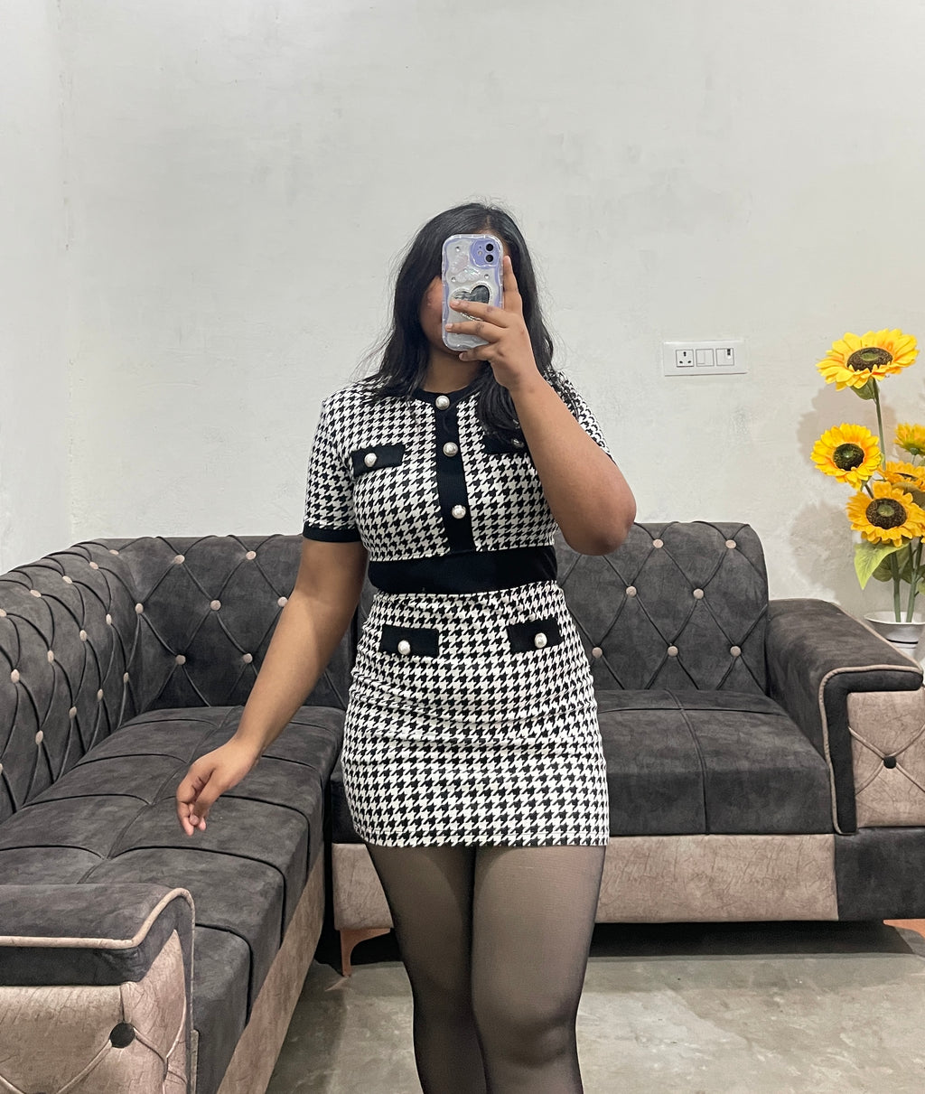 A-line imported dress