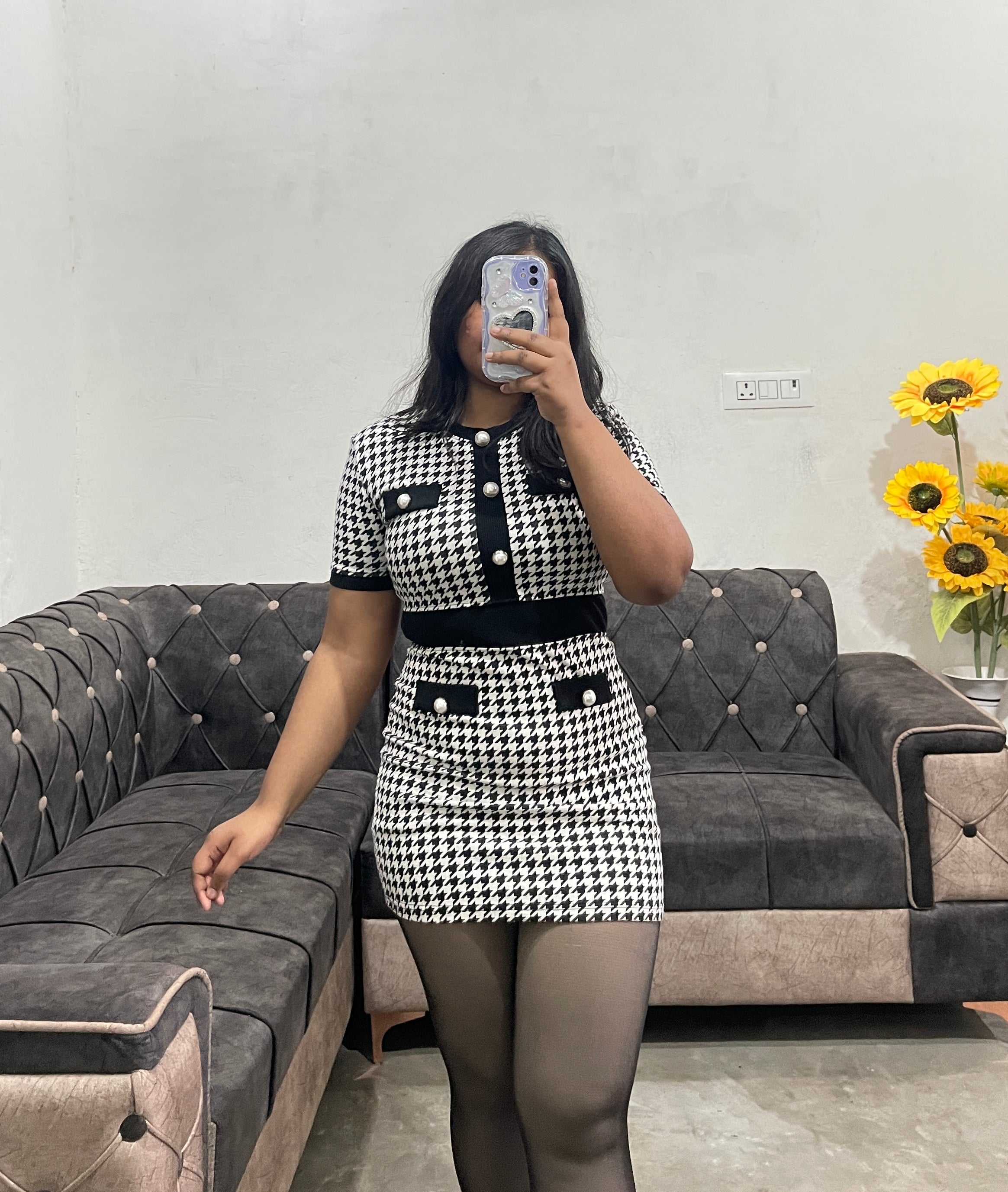 A-line imported dress