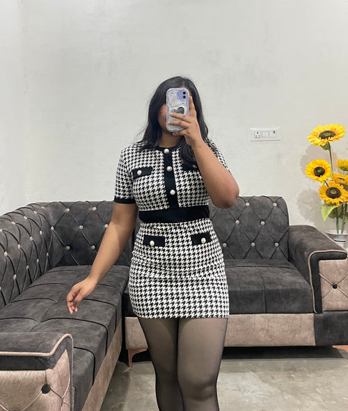 A-line imported dress