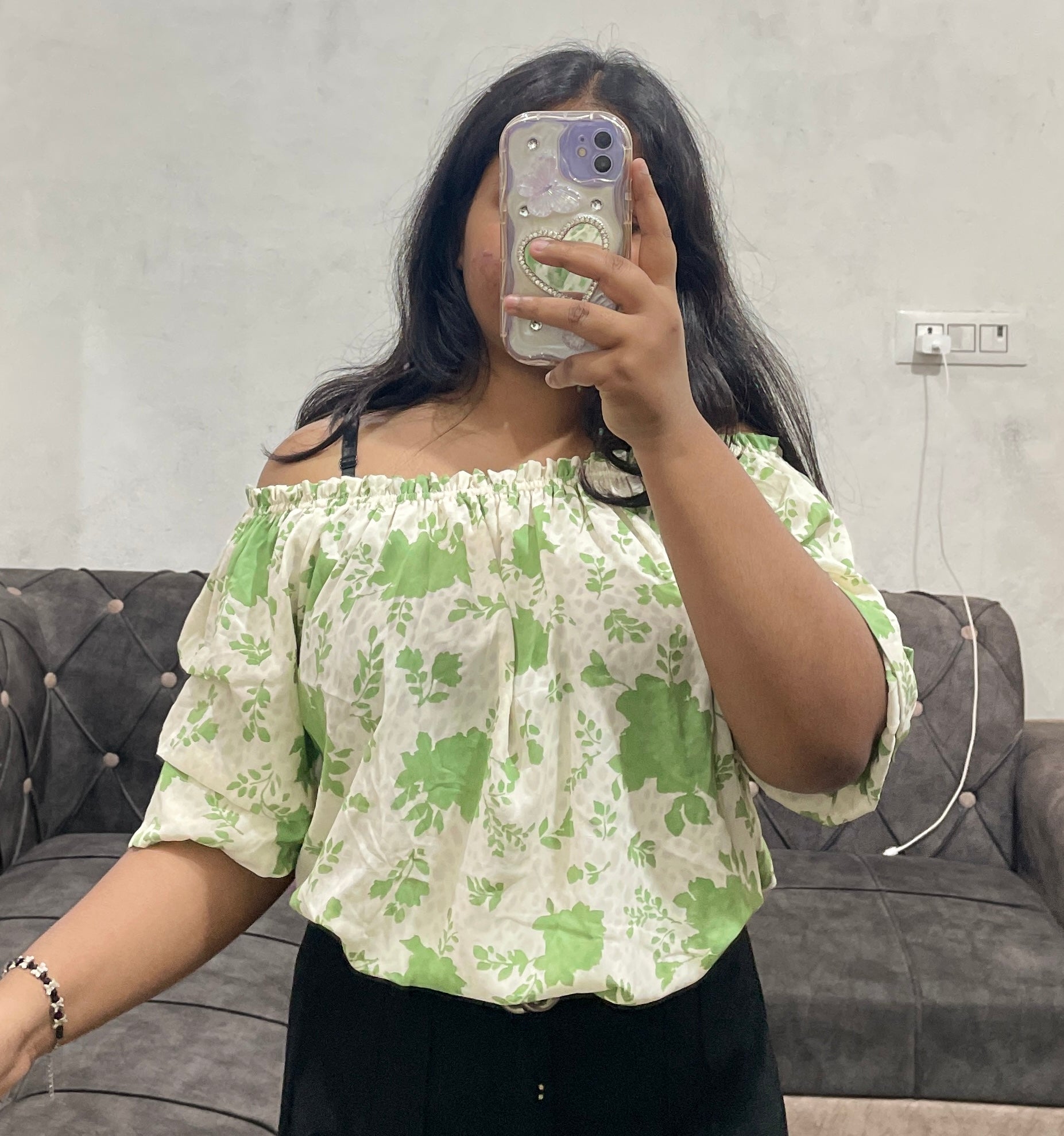Off shoulder top